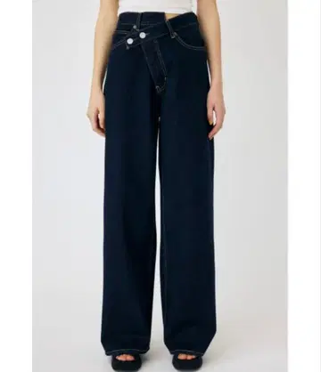 CROSS WAIST WIDE STRAIGHT