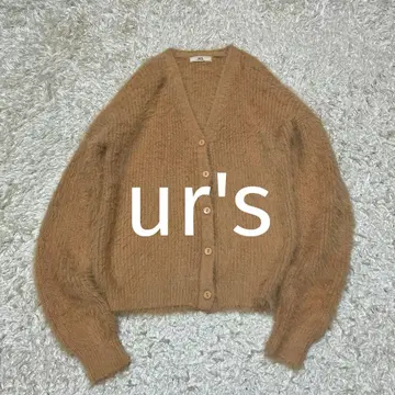 ur's 유어즈 샤기 니트 가디건