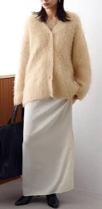 JOURNAL STANDARD L'ESSAGE 퍼 니트 가디건