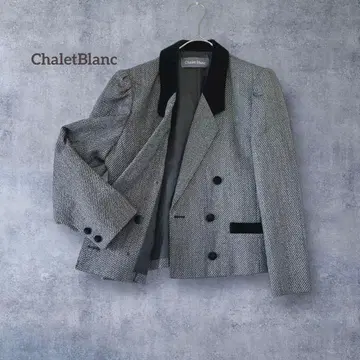 [레나운 룩 ChaletBlanc] 더블 브레스트 테일러드 자켓