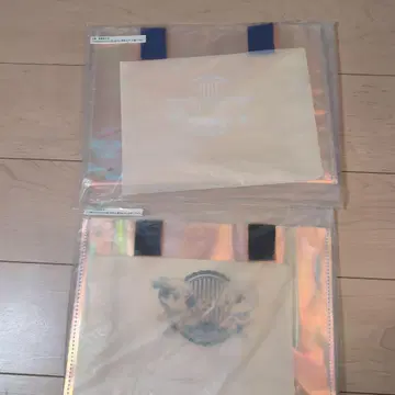 블루 록 오로라 클리어 토트백 2종 세트