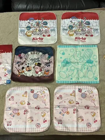 제일복권 별의 커비 달콤한 순간. 손수건