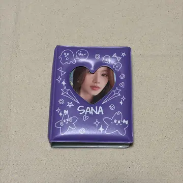 TWICE 사나 7주년 콜렉트북 트레이딩 카드 포함