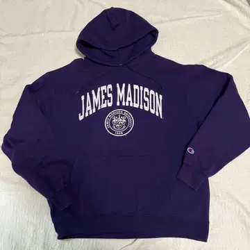 Champion JAMES MADISON 후드티 L 보라색