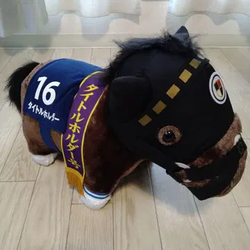 타이틀 홀더 봉제 인형