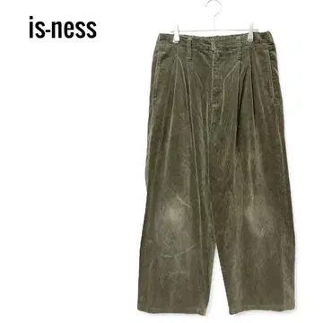 is-ness 19AW COJ NU WIDE EZ PANTS
