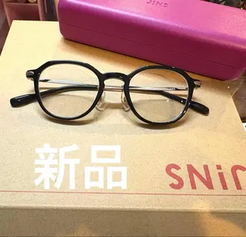 [ 새상품 ] JINS TODAY 안경 도수 있음 -2.75 웰링턴 블랙