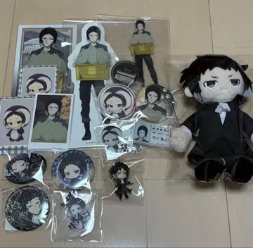 문호 스트레이독스 아쿠타가와 류노스케 캐릭터 굿즈 세트