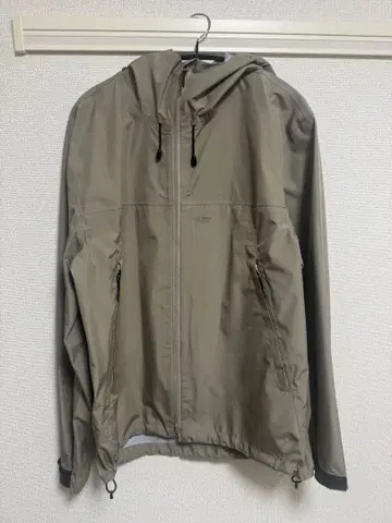 parel 후드 부착 마운틴 후드티 S 베이지