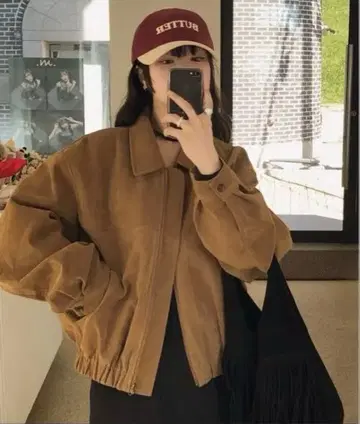 브라운 코듀로이 자켓