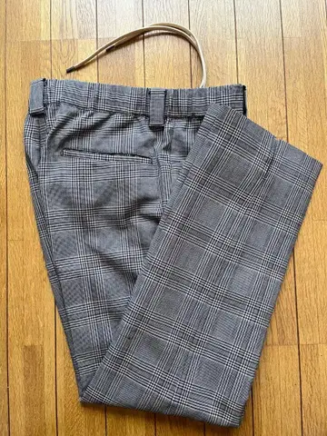 VAINL ARCHIVE 체크 이지 팬츠