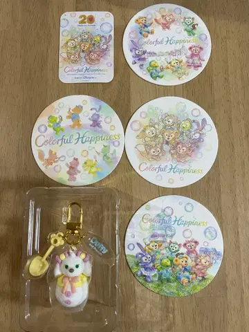 쿠키앤 시크릿 오브 스노위데이 코스터 씰 6종 세트