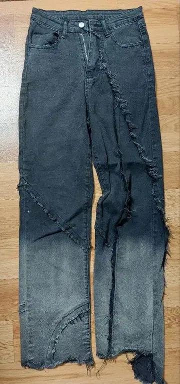 y2k 그런지 archive 데미지 데님 팬츠