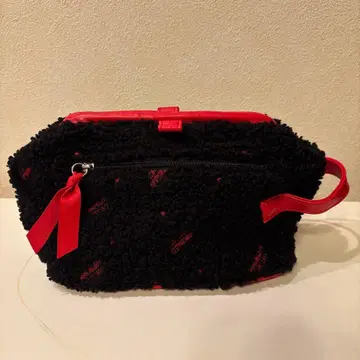 [ MUNSHIMG WEAR ] 골프 파우치 백 소품함 블랙 파우치