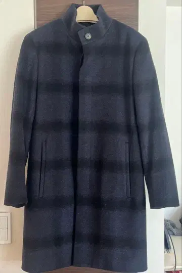 theory 다크 그레이 스텐카라 코트