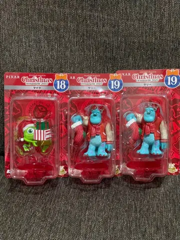 디즈니 크리스마스 오너먼트 복권 마이크와 설리