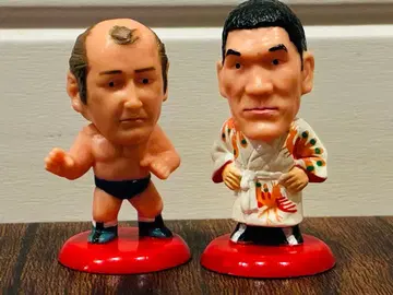 프로격 히어로즈 자이언트 바바 & 딘 팬크 jr 프로레슬링 피규어 2체