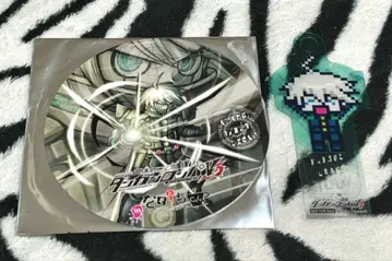 레어!! 단간론파 V3 키보 나조토모 코스터 & 스트로우 클립