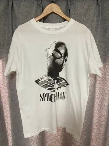 마블 스파이더맨 T셔츠 염색 프린트