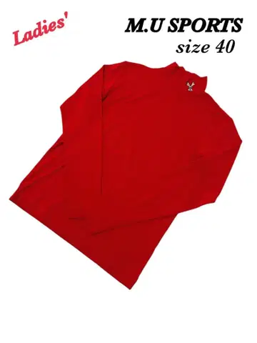 M.U SPORTS 엠유스포츠 모크셔츠 모크넥 40