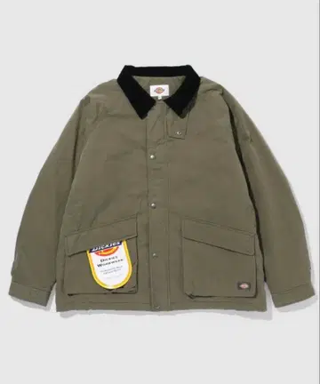 디키즈 워크 자켓 헌팅 자켓 얇은 충전솜 코듀로이 카라