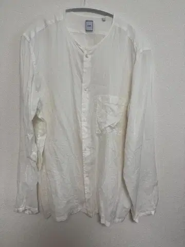[컨디션 최상] SHIPS 화이트 코튼 셔츠 XL