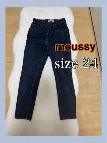 MOUSSY 데님 청바지 사이즈 24