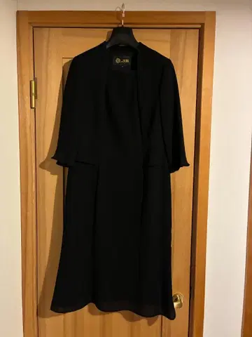 SOIR 블랙 원피스 수트 M