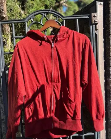 SEARS 70s 지퍼 후드티 더블 페이스 편측 지퍼