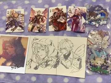 그랑블루 판타지 캐릭터 굿즈 묶음 판매