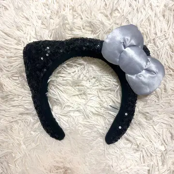 유니버설 스튜디오 재팬 키티 머리띠 블랙