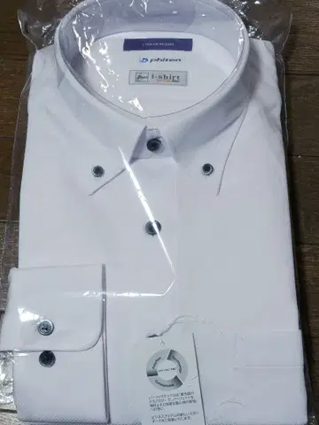 [ 미사용 새상품 ] 파이텐 I-shirt 긴팔 버튼 다운 셔츠
