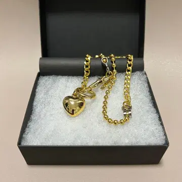 Bijou R.I x Amerivintage 하트 목걸이