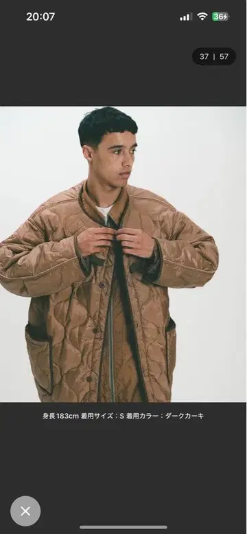 [ TOP KHAKI ] M-65 LINER PARKA / 라이너 파카