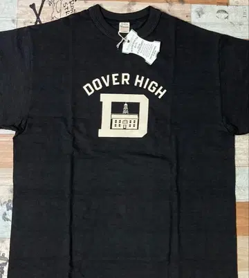 [ L ] 미사용품 웨어하우스 4601 DOVER HIGH tee BLK