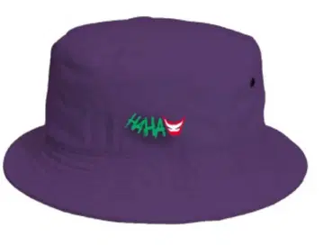 조커 모자 DC전 한정판 퍼플