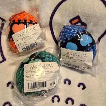 수호캐릭터! 복권 알 마스코트 3종 세트