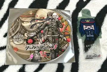 레어!! 단간론파V3 마미야 시로세 나조토모 코스터 & 스트로우 클립