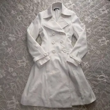 여성용 know beans 의류 화이트 코트