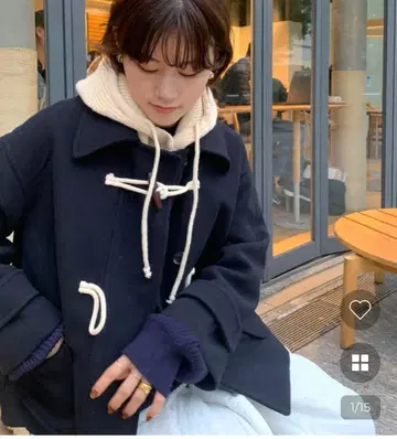 컬러 더플 자켓 nugu