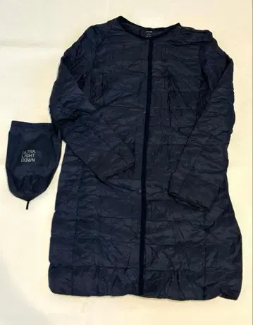UNIQLO 울트라 라이트 다운 자켓 코트 S 사이즈 네이비