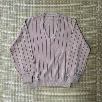 70년대 아크릴 스웨터 스트라이프