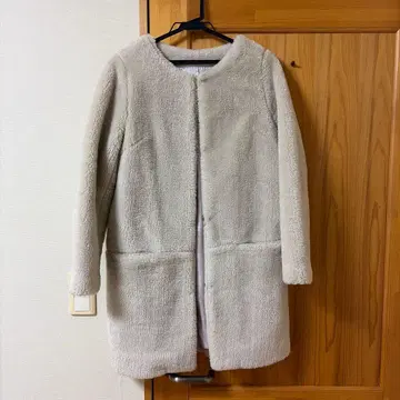 MERCURYDUO 보아 코트 라이트 그레이 F