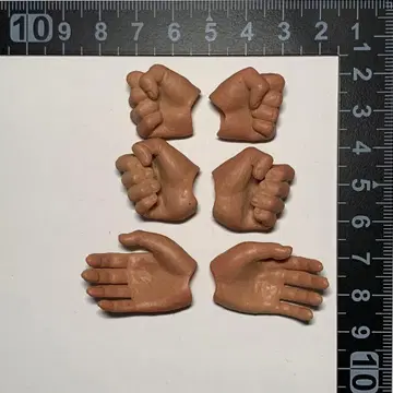 1/6 스케일 인형용 핸드 손목 부품