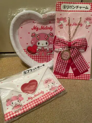 마이멜로디 산리오 캐릭터 복권 3종 세트