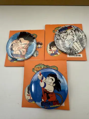 드래곤볼 스토어 캐릭터 확정 캔뱃지 손오공