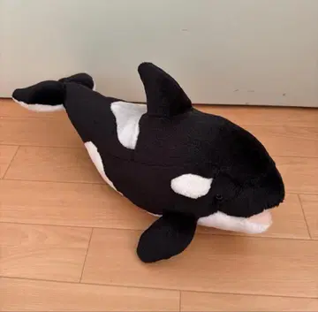 카모가와 월드 범고래 봉제 인형 약 38cm