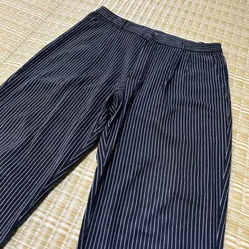 90s 유로 워크 스트라이프 팬츠