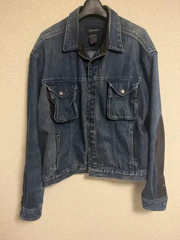 [ 레어 ] Vintage Calvin klein 90s 데님 자켓