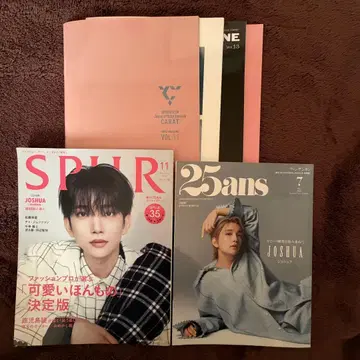 SEVENTEEN 잡지 팬클럽 굿즈 세트 & 덤